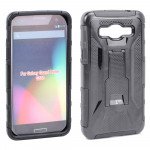 Wholesale Samsung Galaxy Grand Prime G530 Holster Combo Belt Clip Case (Black)